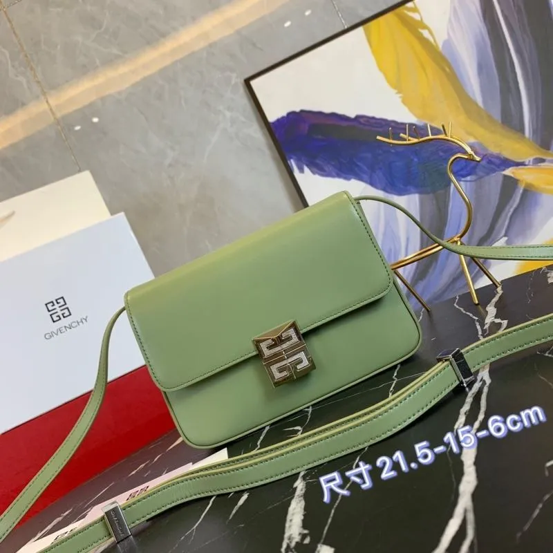 Givenchy Sage Green Crossbody Satchel Bag