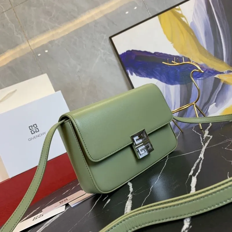 Alternative view of Givenchy Sage Green Crossbody Satchel Bag