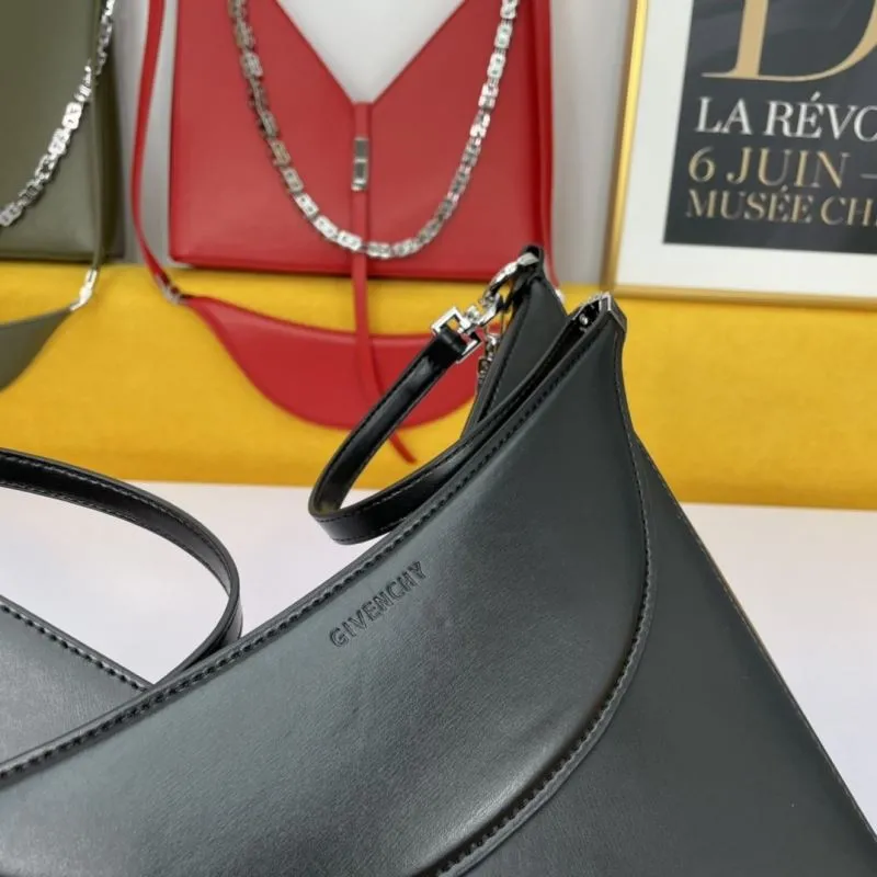 Givenchy Chain Detail Leather Satchel Bag - Image 8