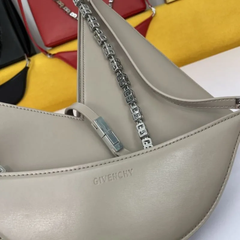 Givenchy Chain Strap Leather Satchel Bag - Image 6