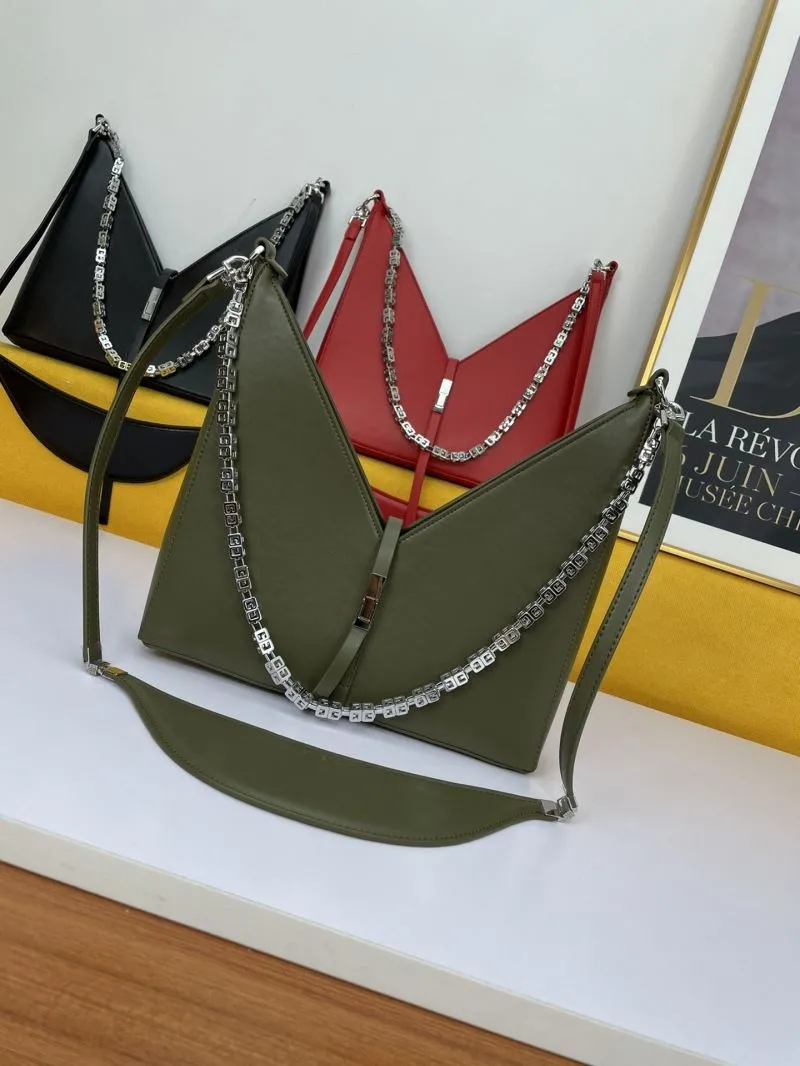 Givenchy Olive Green Satchel Bag 72