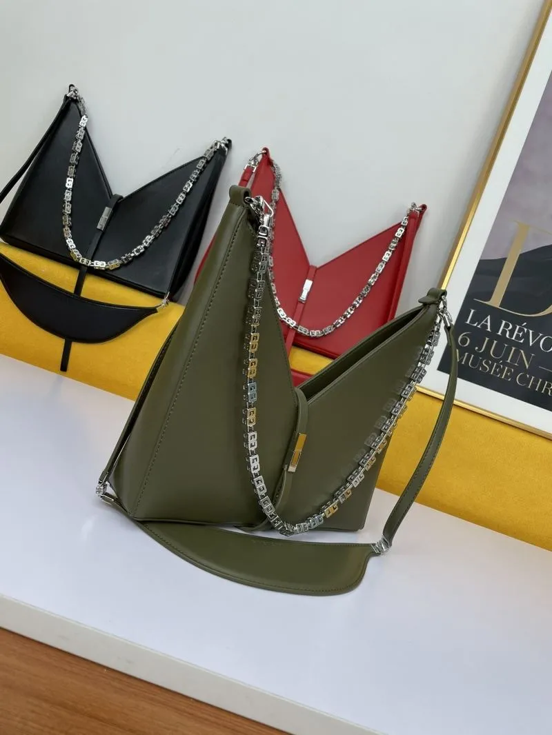Alternative view of Givenchy Olive Green Satchel Bag 72