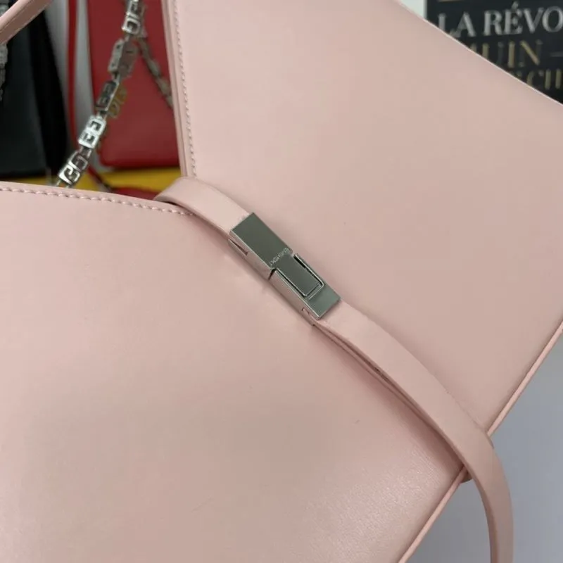 Givenchy Pink Leather Satchel Shoulder Bag - Image 5
