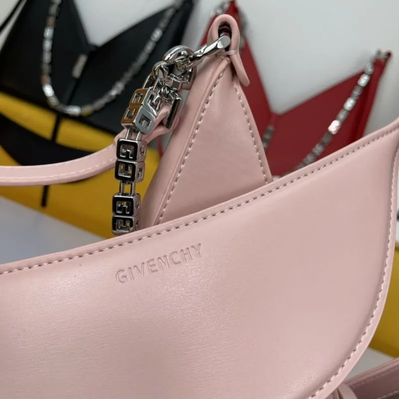 Givenchy Pink Leather Satchel Shoulder Bag - Image 7