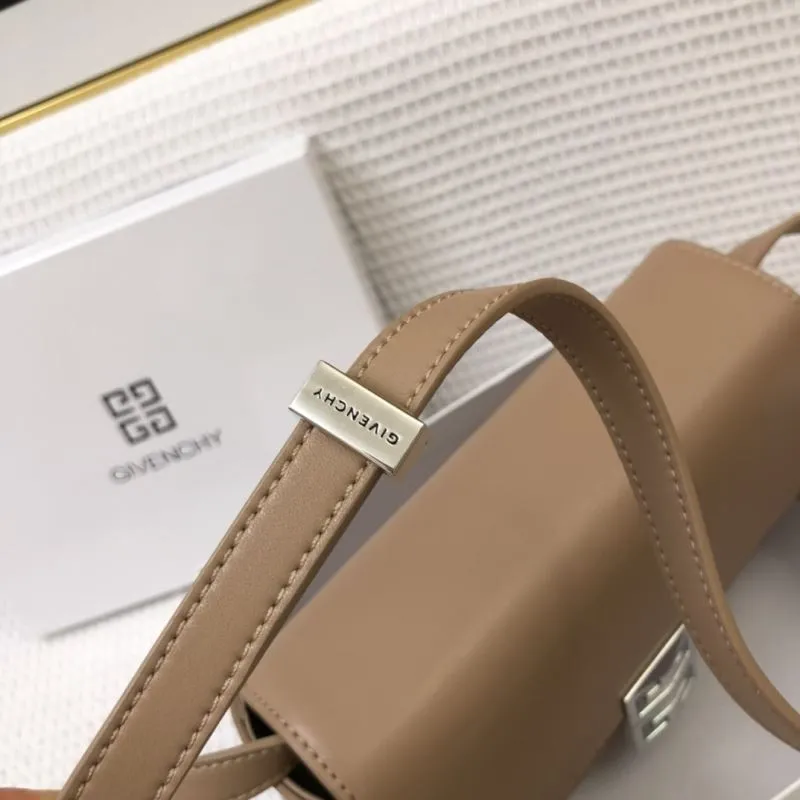 Givenchy Beige Leather Satchel Bag H21033 - Image 6