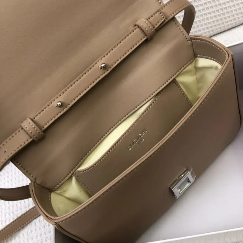Givenchy Beige Leather Satchel Bag H21033 - Image 9