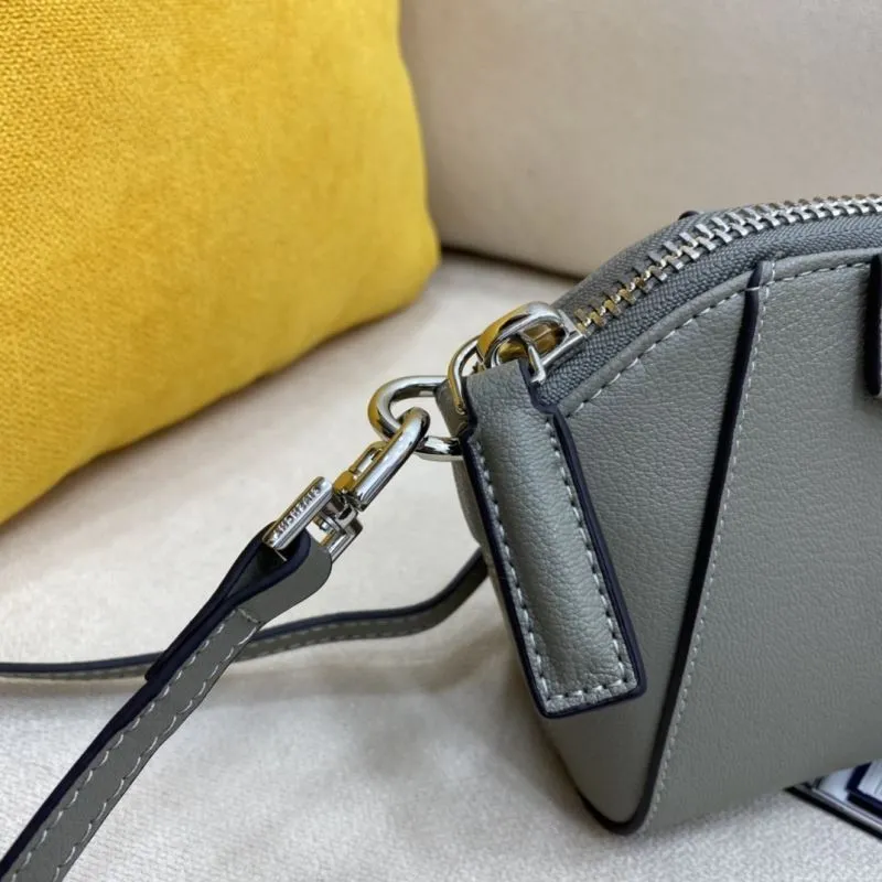 Givenchy Gray Crossbody Satchel Bag - Image 6