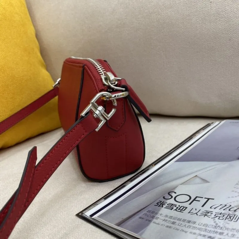Alternative view of Givenchy Red Crossbody Satchel Bag 95
