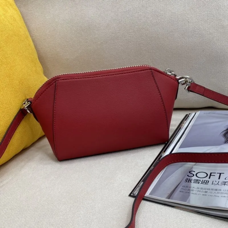 Givenchy Red Crossbody Satchel Bag 95 - Image 3