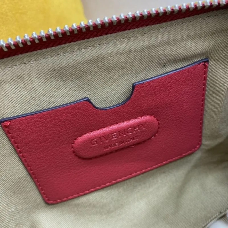 Givenchy Red Crossbody Satchel Bag 95 - Image 8