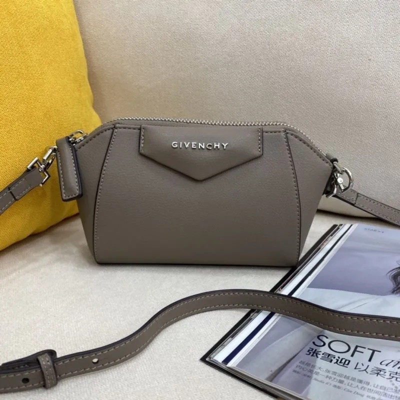 Givenchy Taupe Crossbody Satchel Bag 96