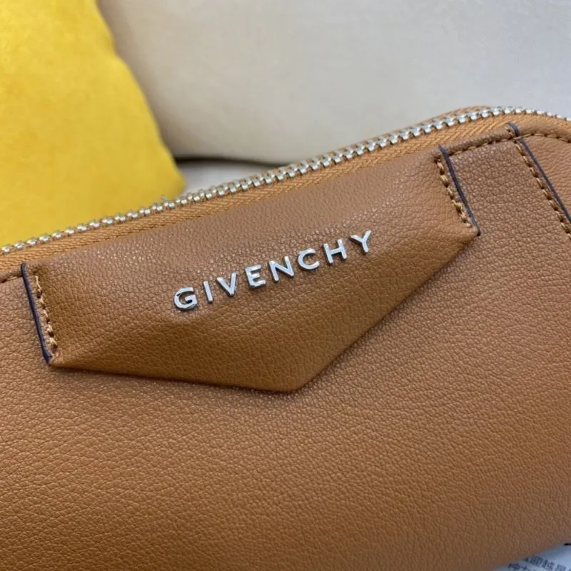 Givenchy Brown Leather Crossbody Satchel Bag - Image 5