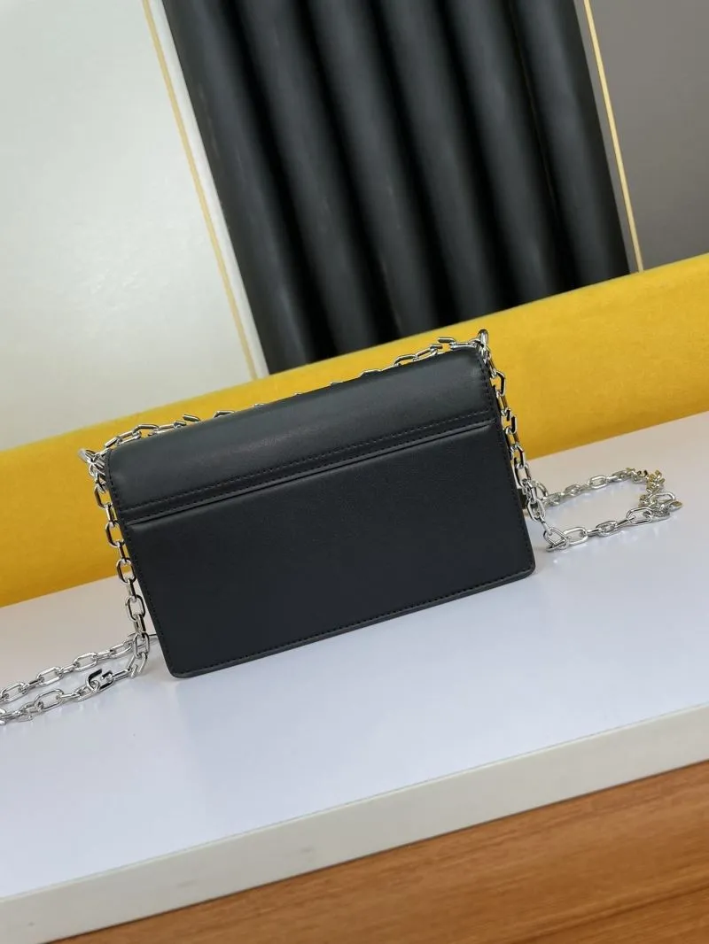 Alternative view of Givenchy Black Leather Chain Satchel Bag