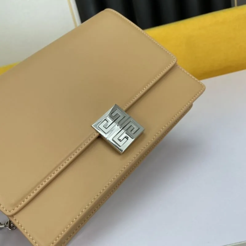 Givenchy Beige Chain Satchel Bag - Image 3