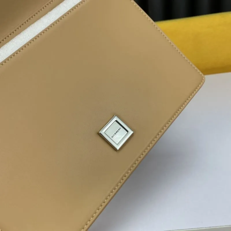Givenchy Beige Chain Satchel Bag - Image 6