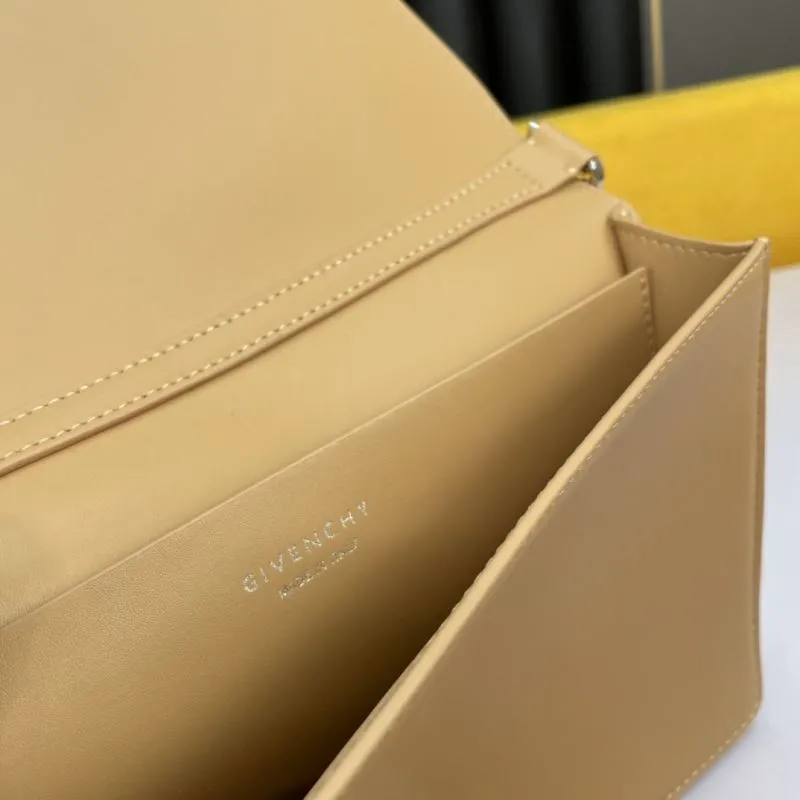 Givenchy Beige Chain Satchel Bag - Image 8
