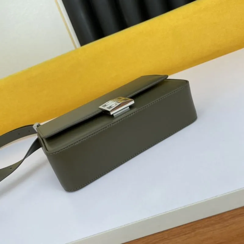 Givenchy Olive Green Crossbody Satchel Bag - Image 5