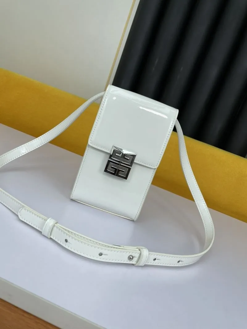 Givenchy White Crossbody Satchel Bag 121