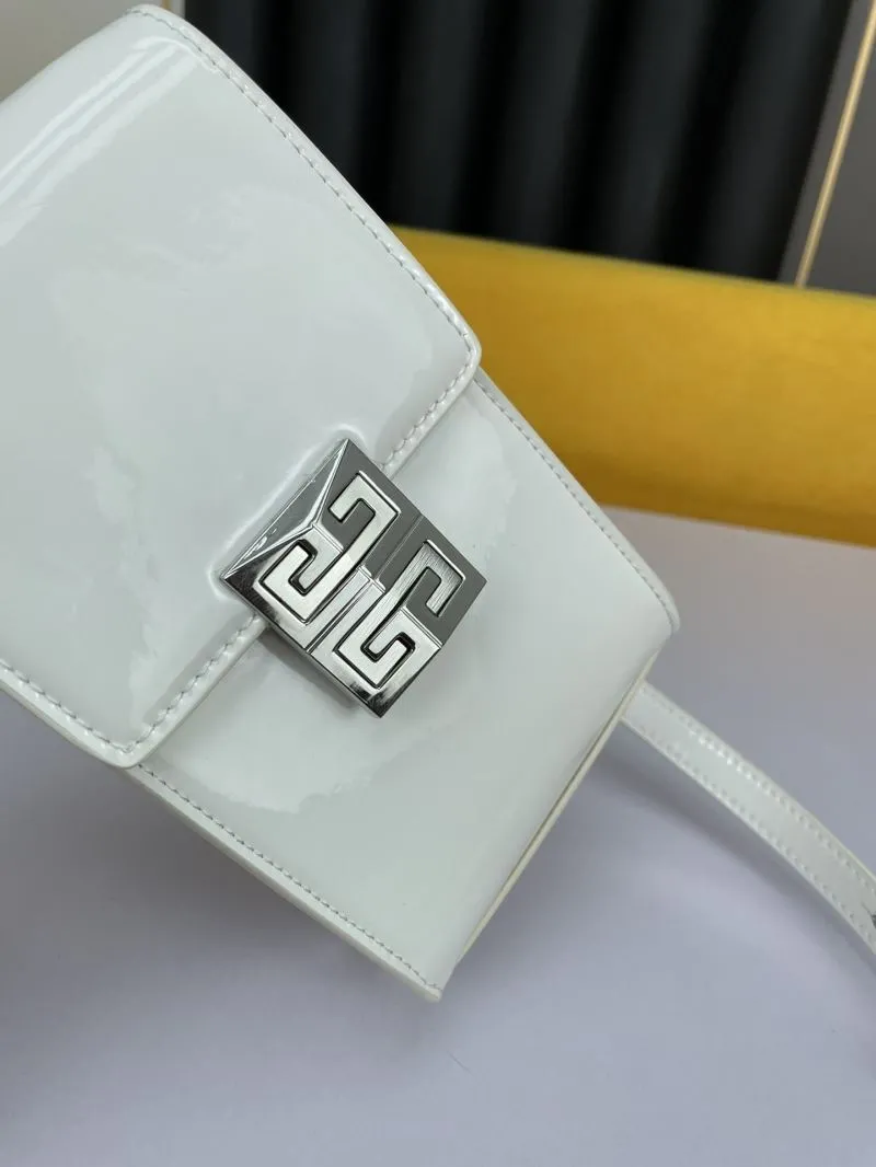 Givenchy White Crossbody Satchel Bag 121 - Image 4
