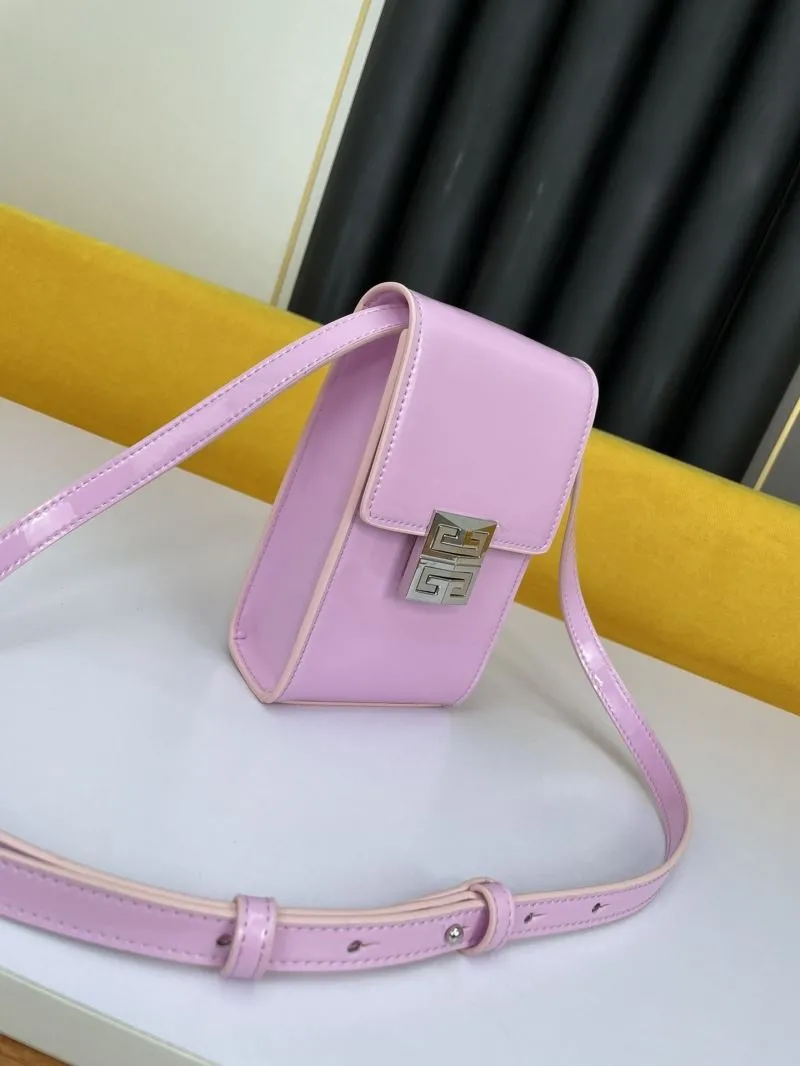 Alternative view of Givenchy Light Pink Crossbody Satchel Bag 122