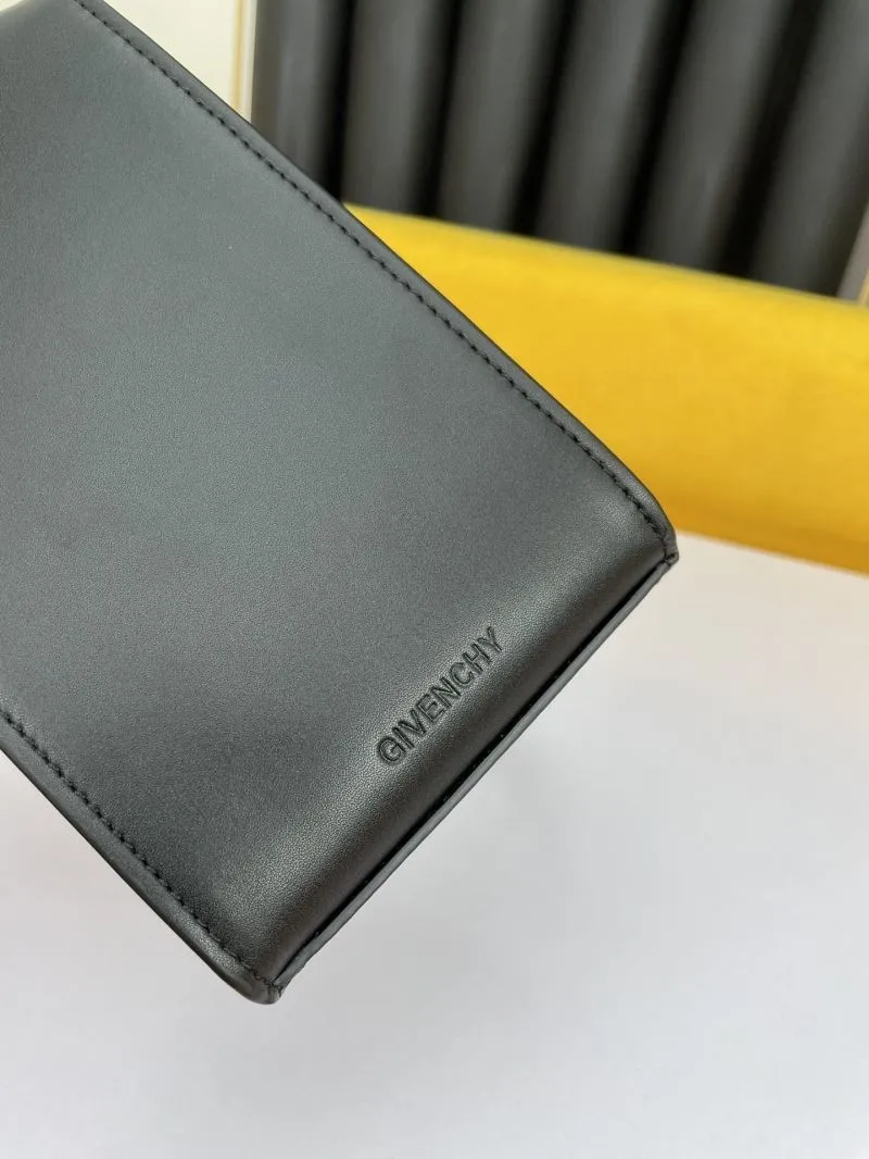 Givenchy Black Crossbody Satchel Bag - Image 6