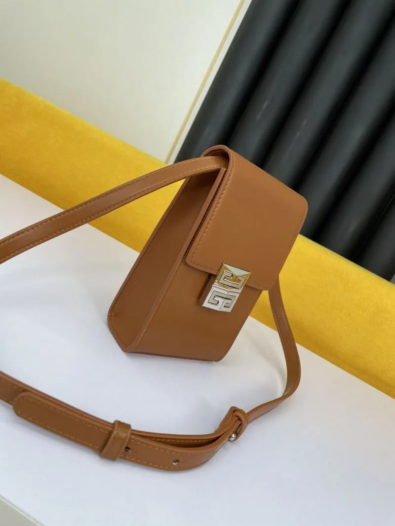 Alternative view of Givenchy Brown Crossbody Satchel Bag