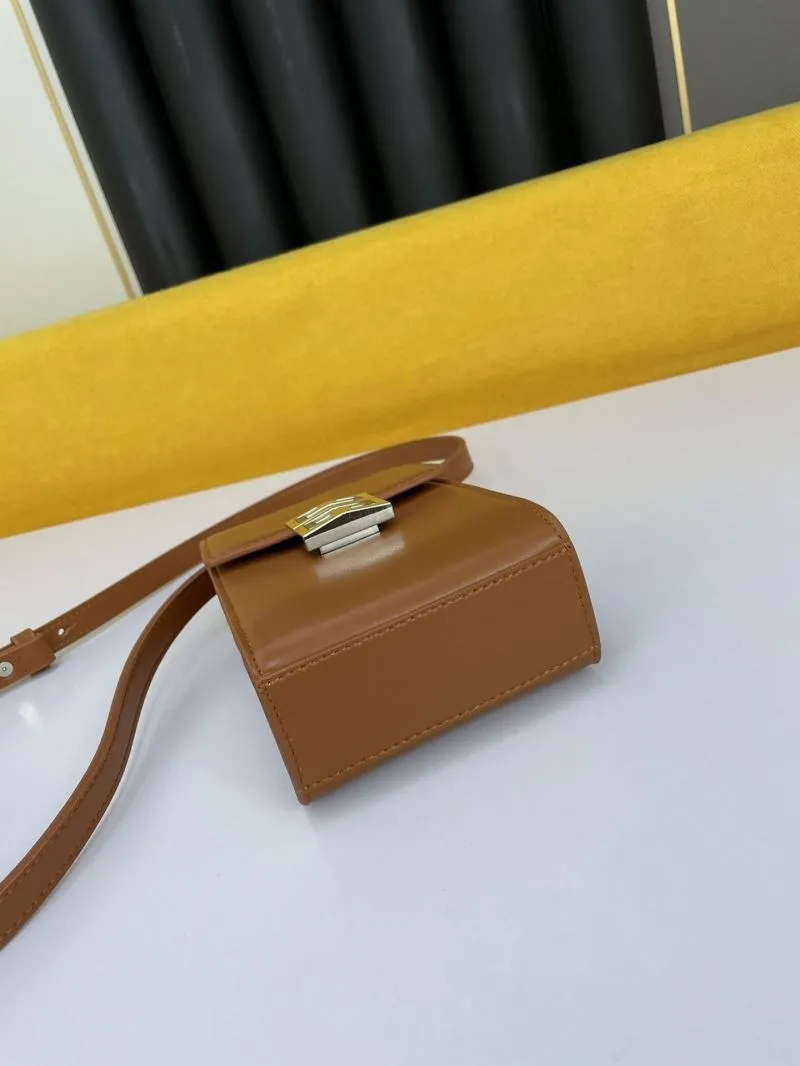 Givenchy Brown Crossbody Satchel Bag - Image 5