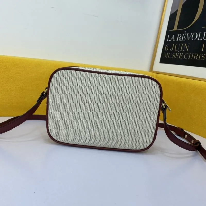 Givenchy Beige Canvas Crossbody Camera Bag - Image 3