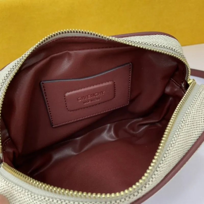 Givenchy Beige Canvas Crossbody Camera Bag - Image 7