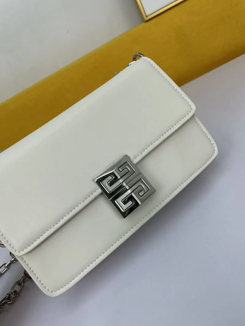 Givenchy White Satchel Crossbody Bag 131 - Image 4