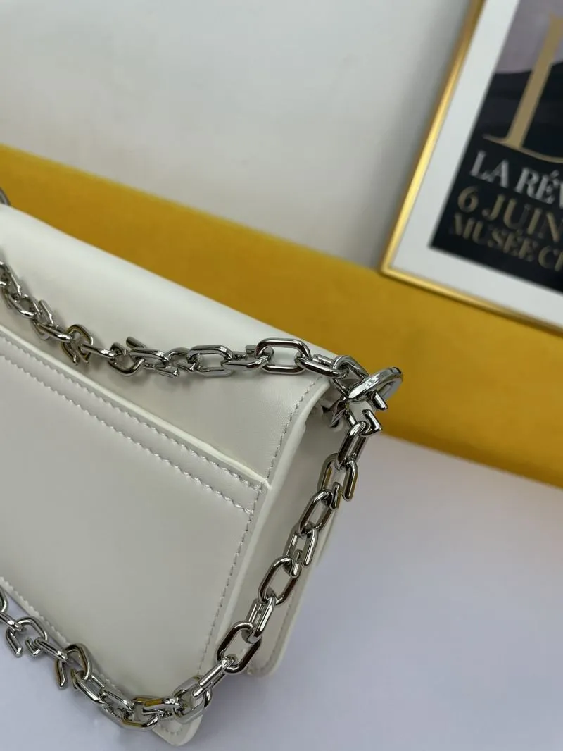 Givenchy White Satchel Crossbody Bag 131 - Image 6