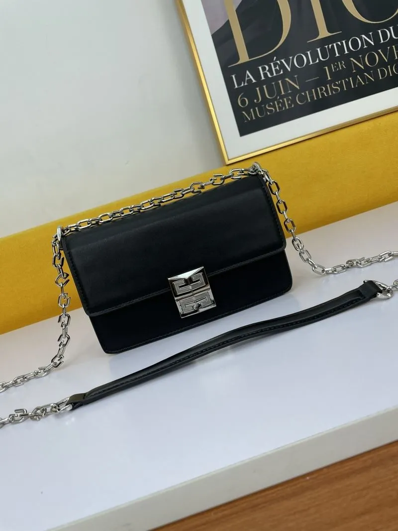 Givenchy Black Crossbody Satchel Bag 135