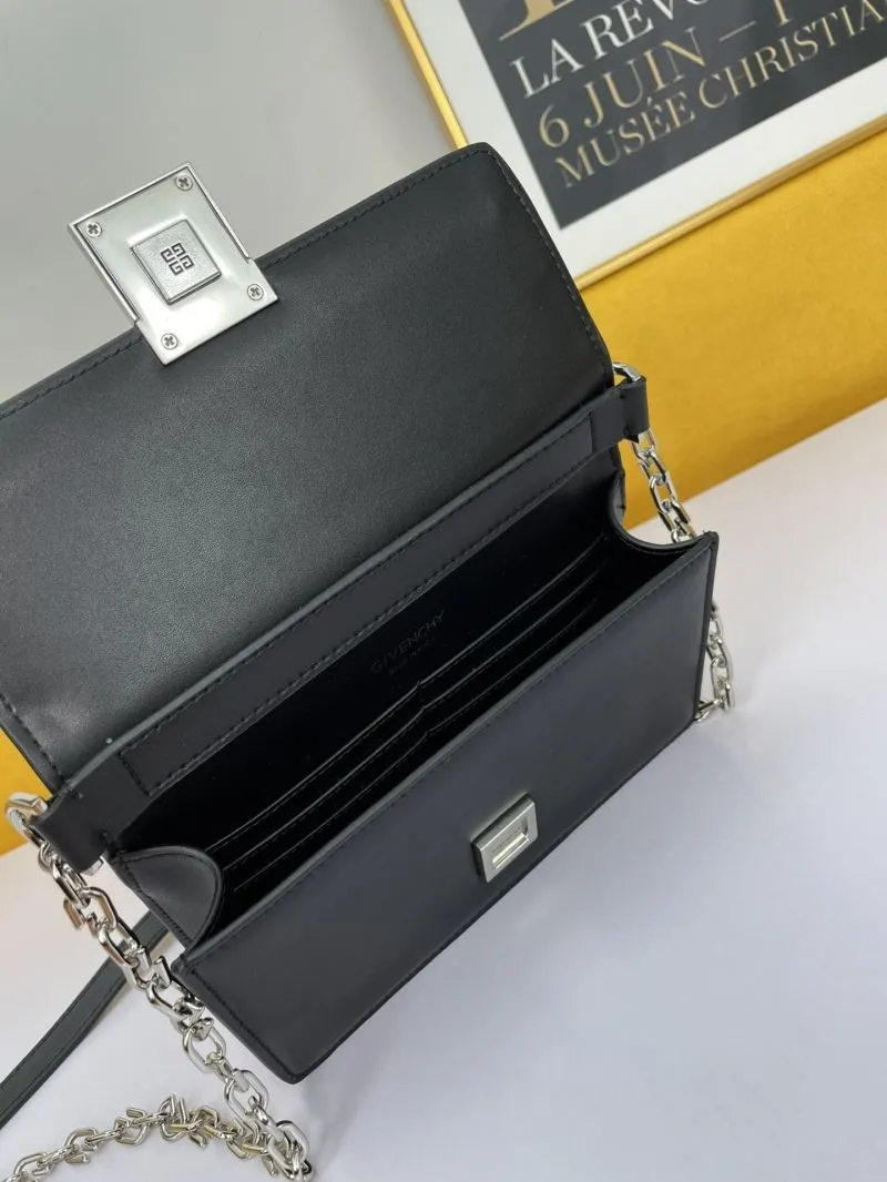 Givenchy Black Crossbody Satchel Bag 135 - Image 7
