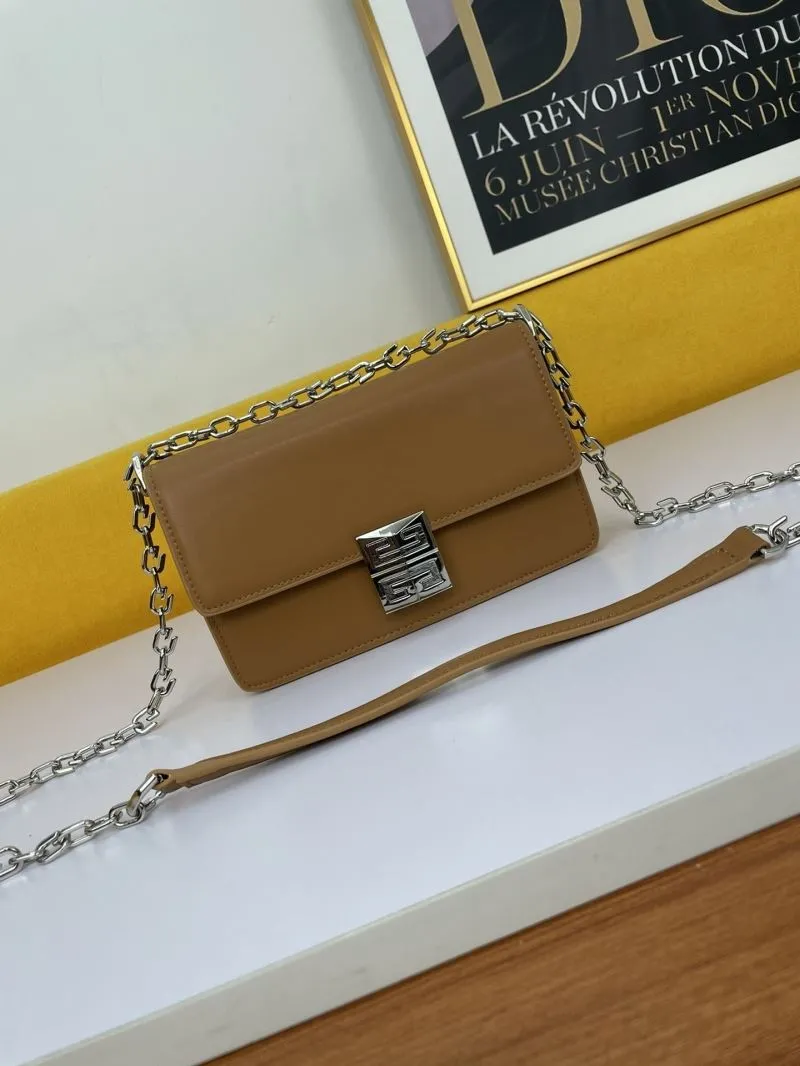 Givenchy Brown Crossbody Satchel Bag 136