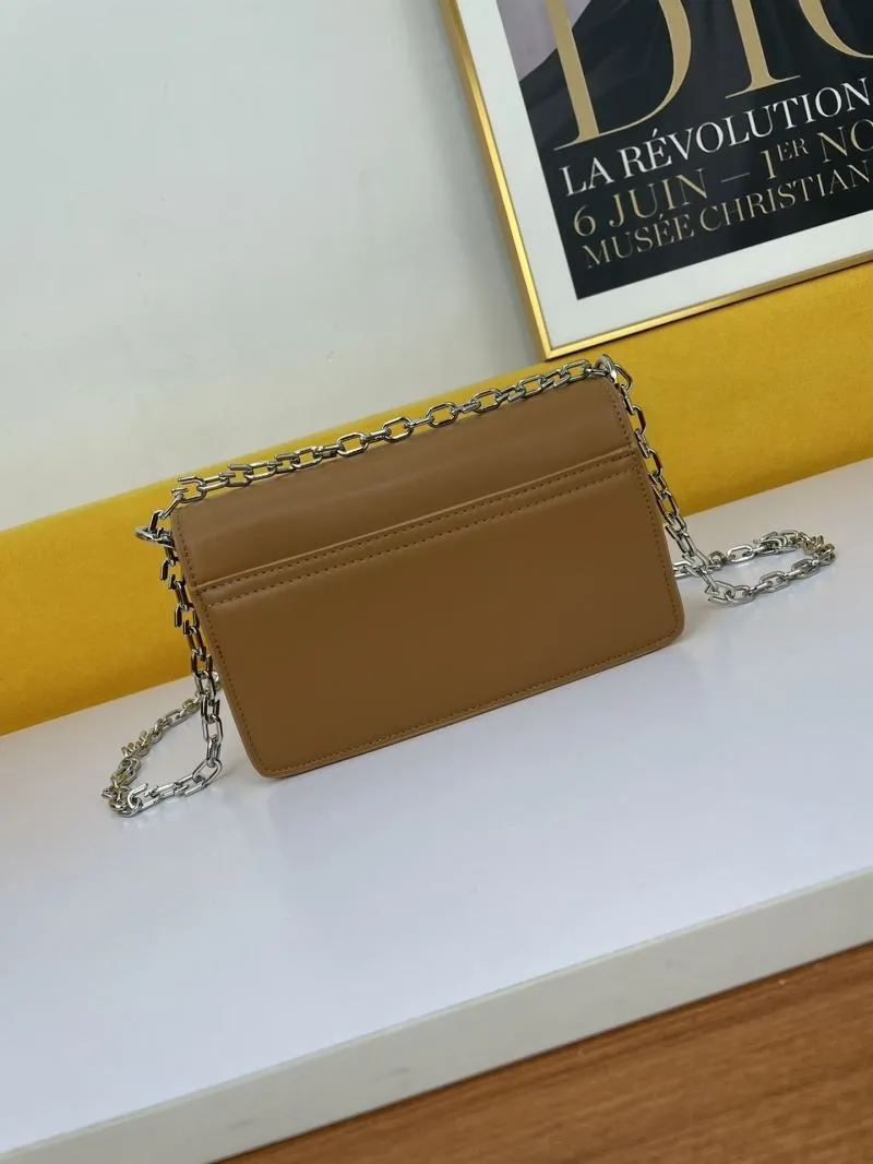 Givenchy Brown Crossbody Satchel Bag 136 - Image 3