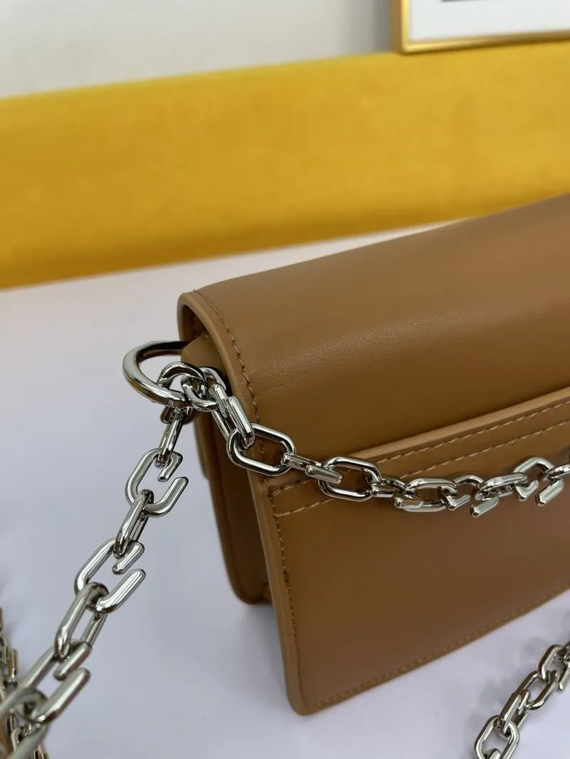 Givenchy Brown Crossbody Satchel Bag 136 - Image 6