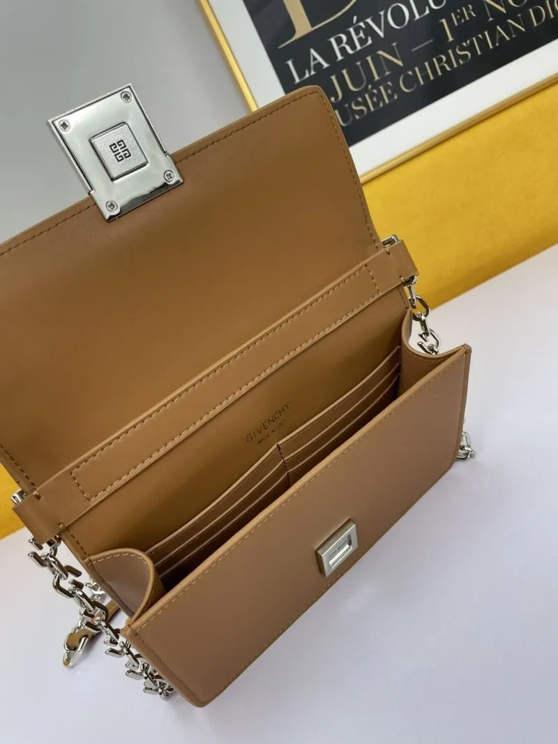 Givenchy Brown Crossbody Satchel Bag 136 - Image 7
