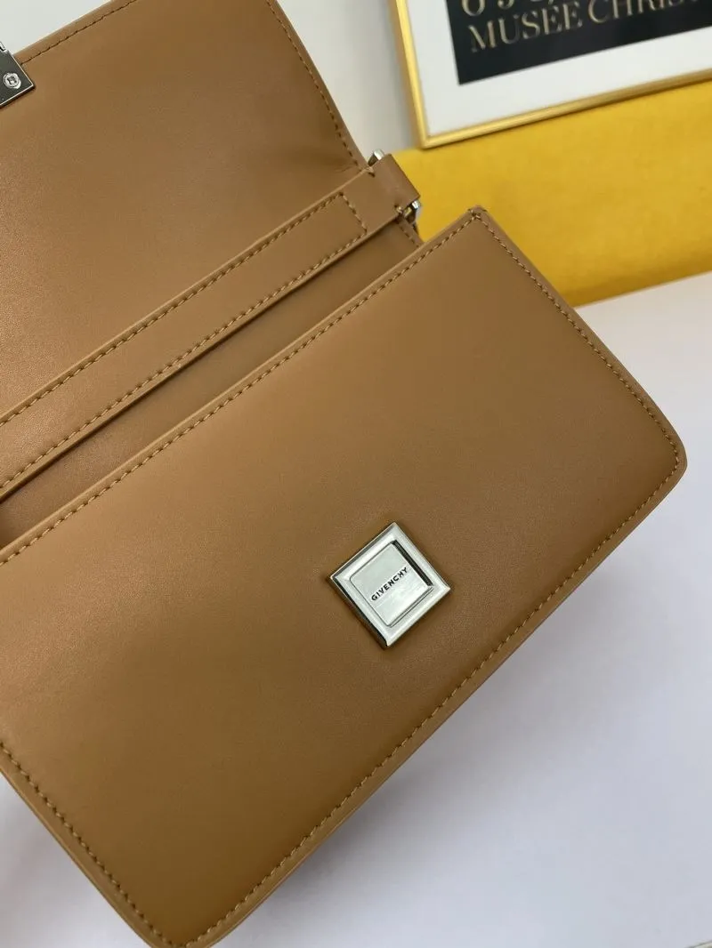 Givenchy Brown Crossbody Satchel Bag 136 - Image 8