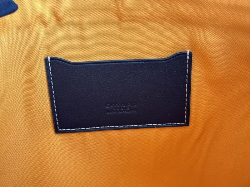 Goyard Black Zip Clutch Bag - Image 9