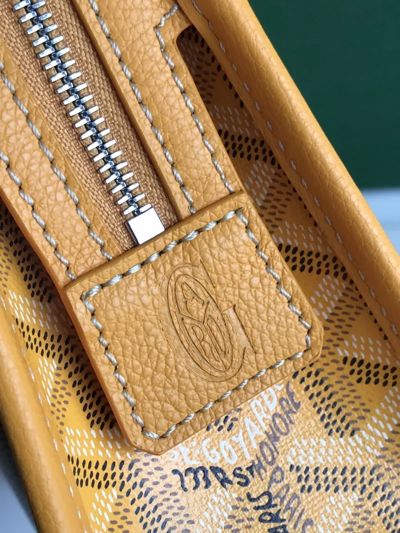 Goyard Yellow Clutch Bag 25 - Image 6