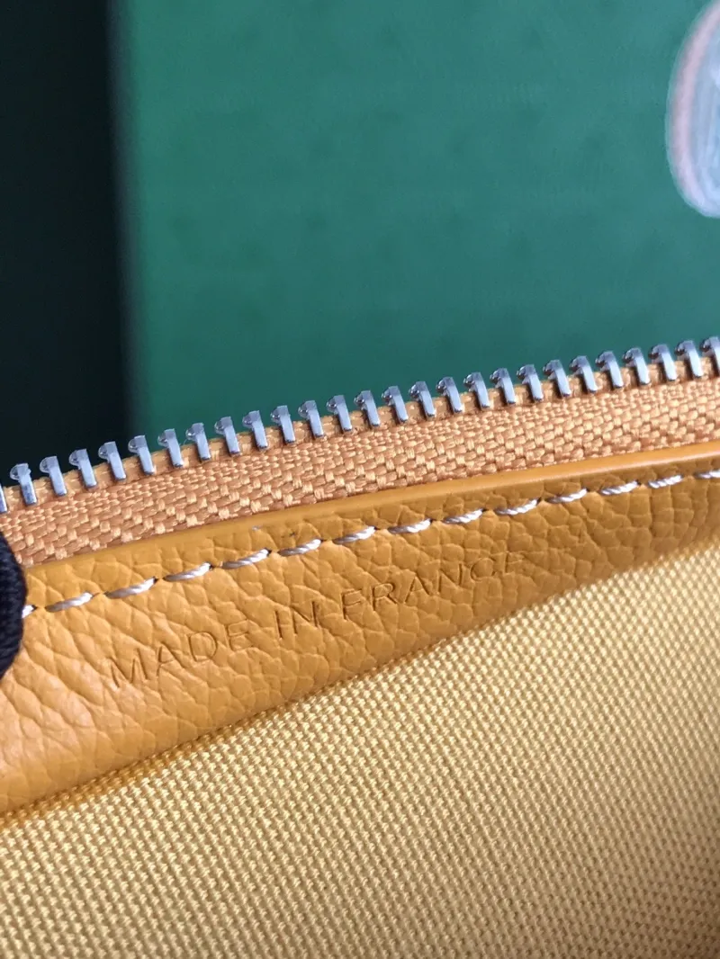 Goyard Yellow Clutch Bag 25 - Image 9