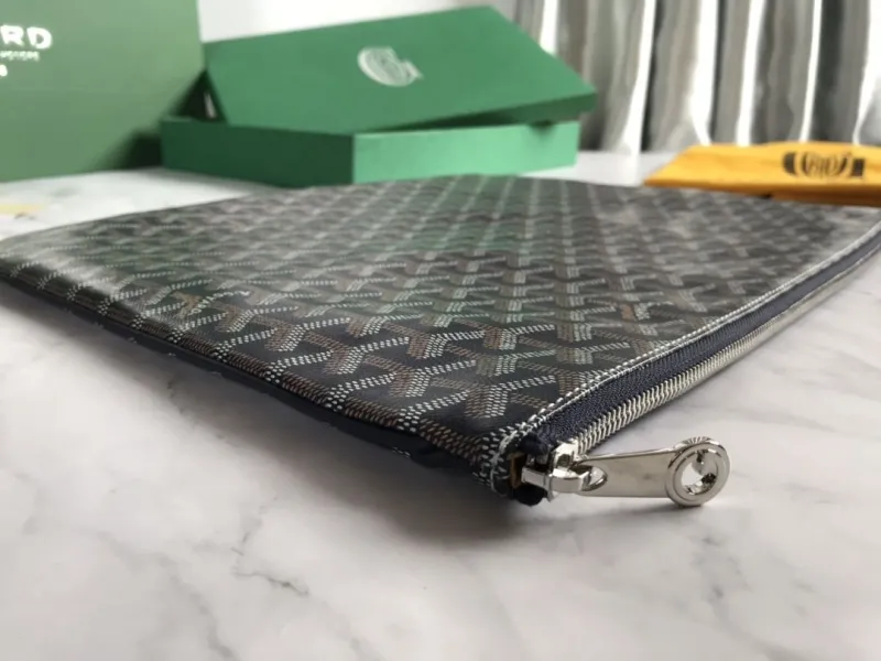 Goyard Black Clutch Bag 54 - Image 3