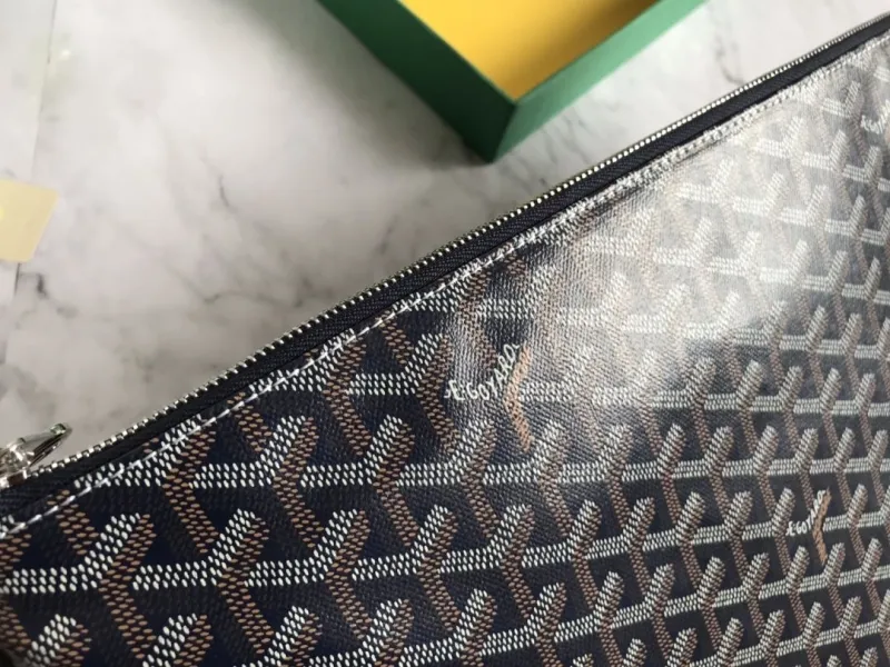 Goyard Black Clutch Bag 54 - Image 4
