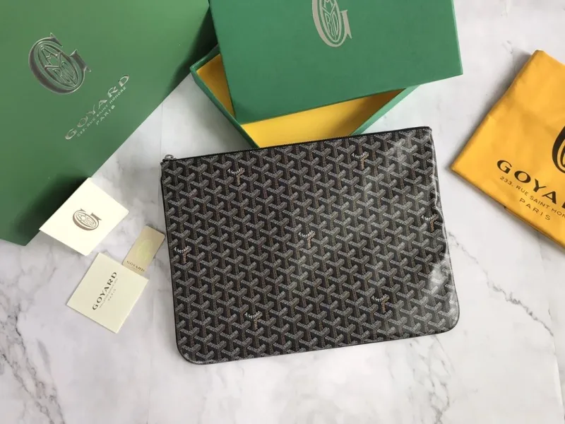 Goyard Black Clutch Bag