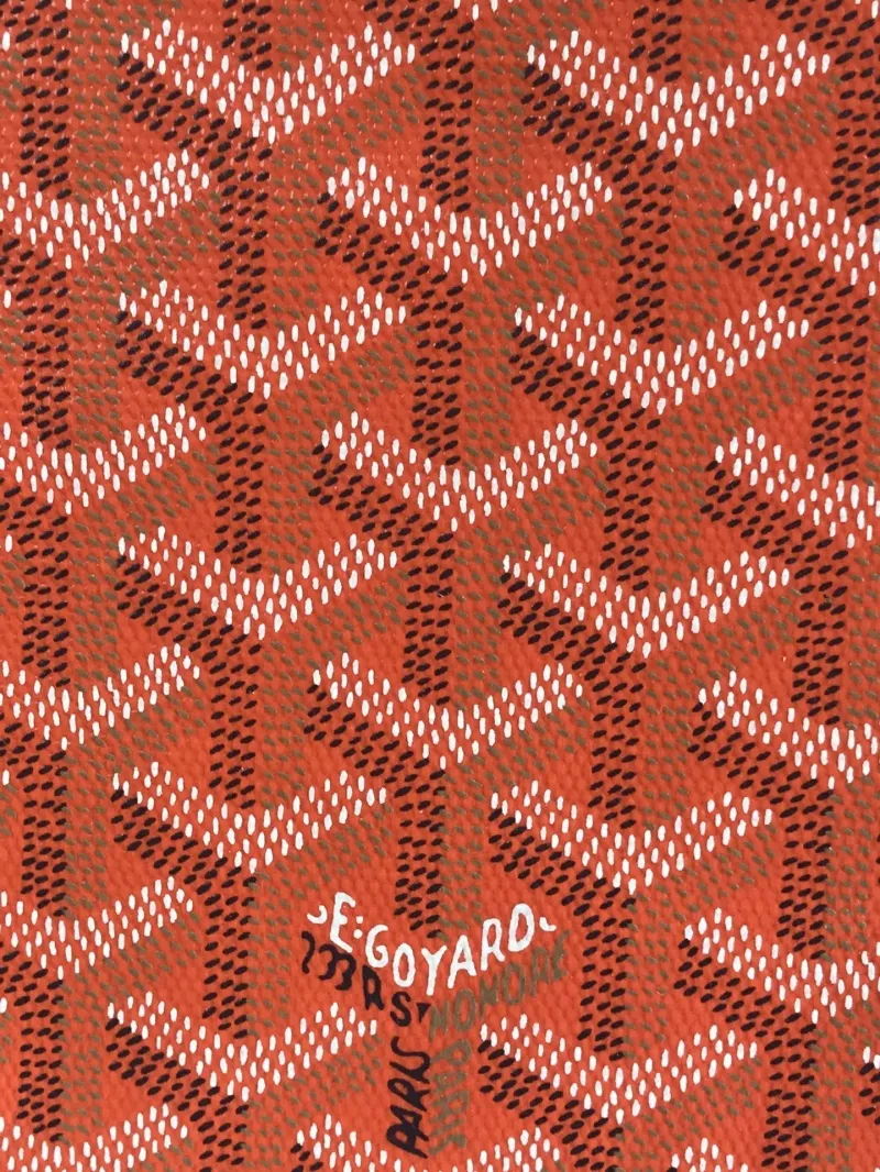 Goyard Orange Clutch Bag 62 - Image 7