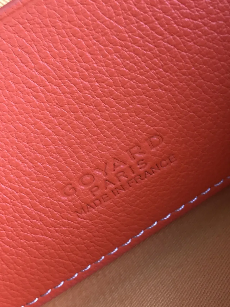 Goyard Orange Clutch Bag 62 - Image 8