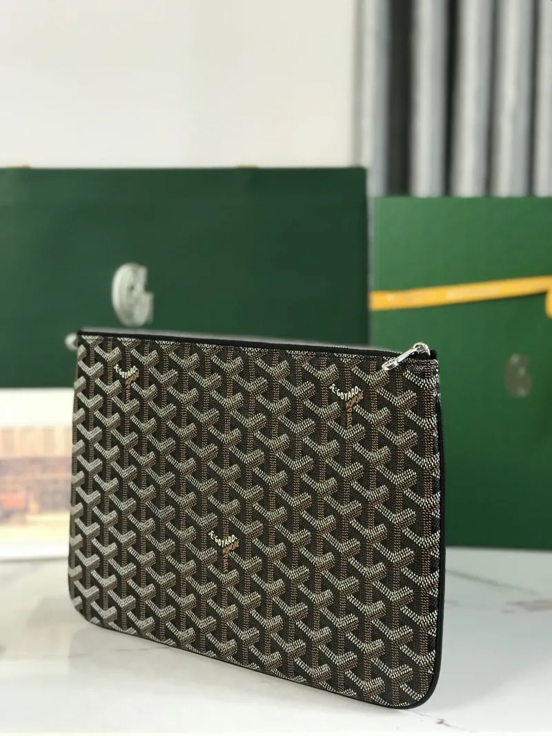 Alternative view of Goyard Black Zip Clutch Bag 63
