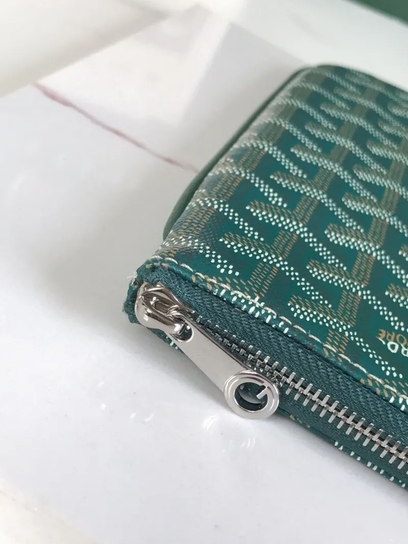 Goyard Green Clutch Bag 69 - Image 5