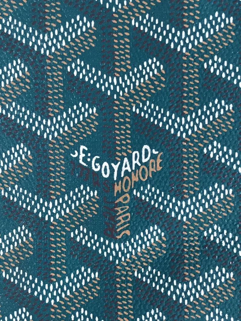 Goyard Green Clutch Bag 69 - Image 7