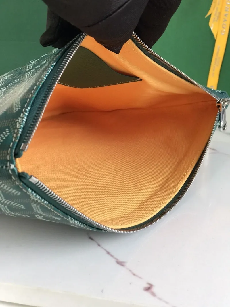 Goyard Green Clutch Bag 69 - Image 9